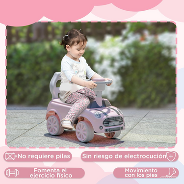 FOOT TO FLOOR PUSH CAR WITH LIGHT & MUSIC